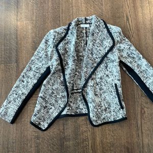 Womens VINCE black and white lightweight blazer size small